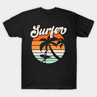 Surfing T Shirt For Women Men T-Shirt